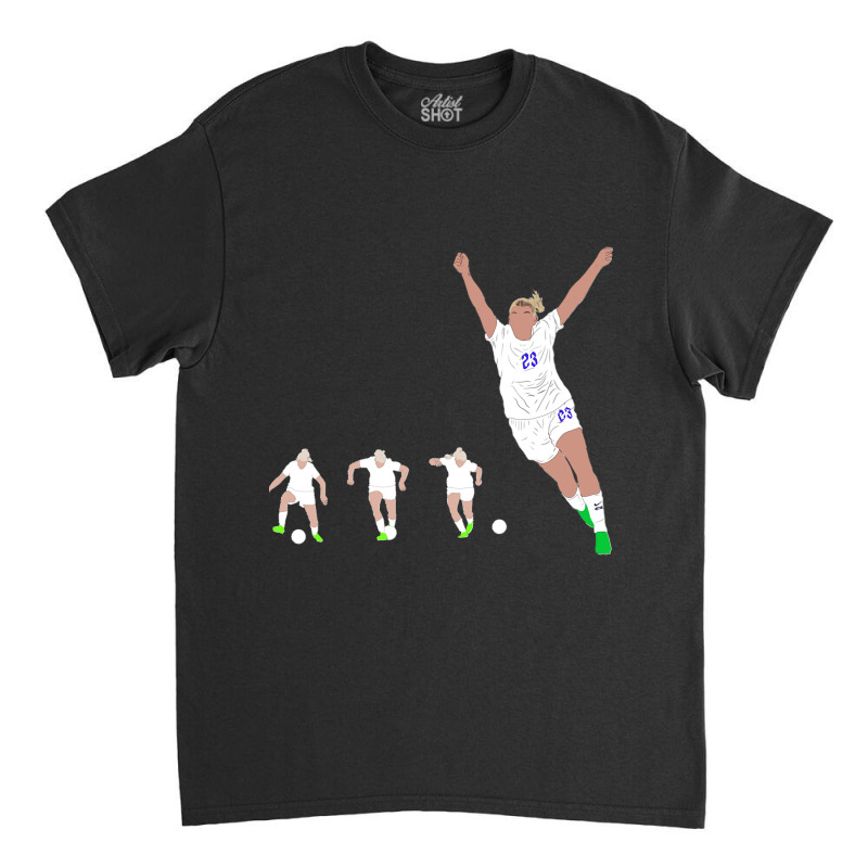 Alessia Russo Backheel Nutmeg Goal Celebration England Euros Classic Classic T-shirt | Artistshot