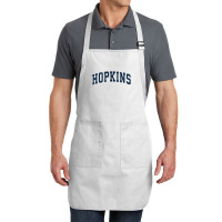 Hopkins Minnesota Mn Vintage Sports Design Navy Design T Shirt Full-length Apron | Artistshot