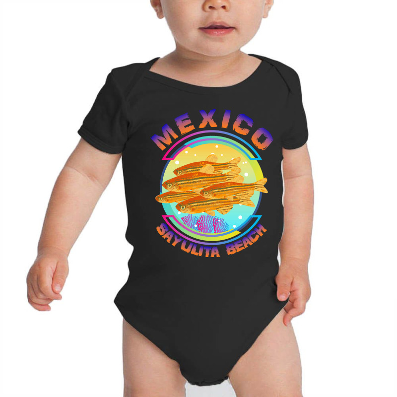 Mexico Sayulita Beach  Shirt Mexico Sayulita Beach ( Riviera Nayarit), Baby Bodysuit by rabbitappear | Artistshot