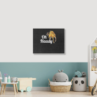 Funny Oh Haaay Oh Hey Horse Shirt Landscape Canvas Print | Artistshot