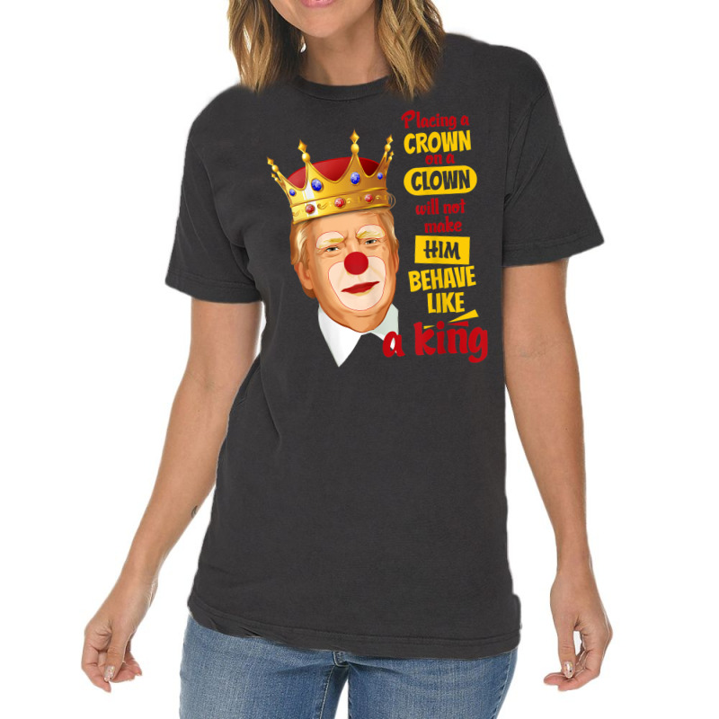 Impeach Trump Resist Trump  Anti Trump Clown Tshirt Vintage T-shirt | Artistshot