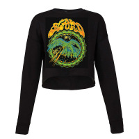 Graphic Movies  Metal Day Gifts Cropped Sweater | Artistshot