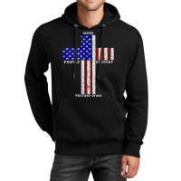 Christian Faith God Family Country Trump 2020 American Flag Funny Gift Unisex Hoodie | Artistshot