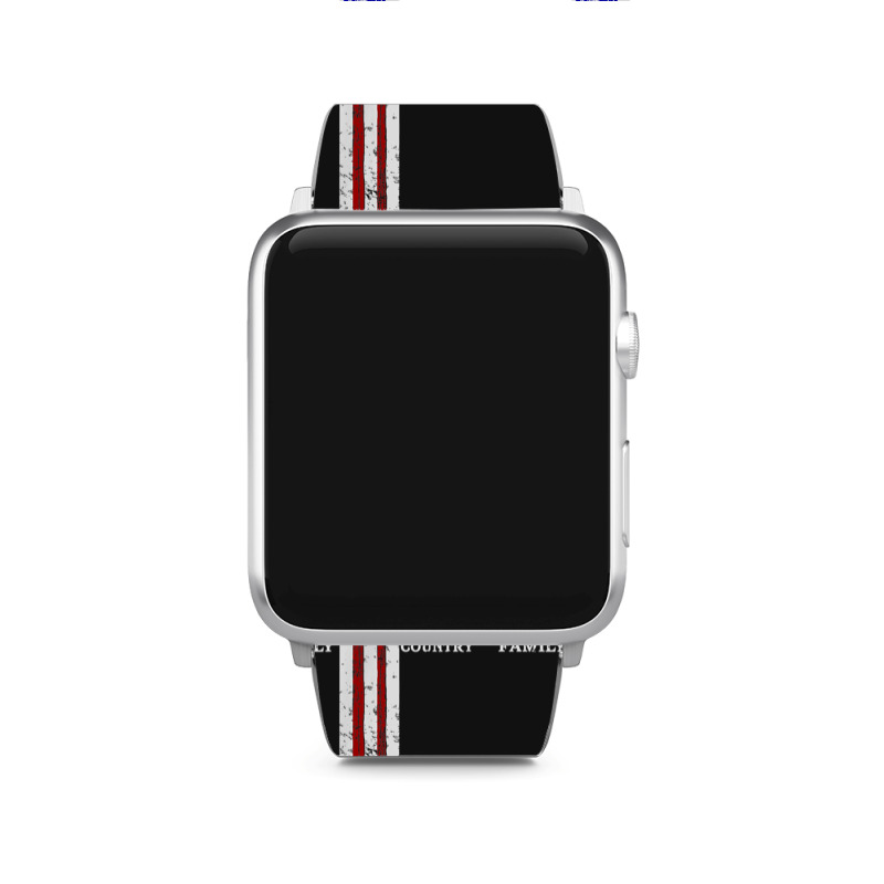 Christian Faith God Family Country Trump 2020 American Flag Funny Gift Apple Watch Band | Artistshot