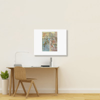 Grand Canal Venice By Prendergast, Vintage Impressionism Art Pullover Landscape Canvas Print | Artistshot