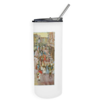 Grand Canal Venice By Prendergast, Vintage Impressionism Art Pullover Skinny Tumbler | Artistshot