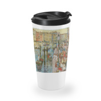 Grand Canal Venice By Prendergast, Vintage Impressionism Art Pullover Travel Mug | Artistshot