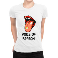 Voice Reason Ladies Fitted T-shirt | Artistshot