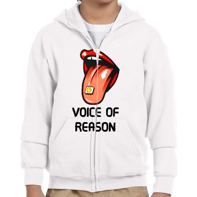 Voice Reason Youth Zipper Hoodie by LA Bold | Artistshot