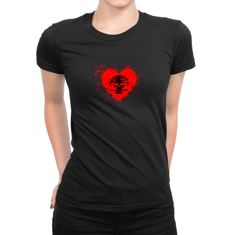 Cuore Ardito Ladies Fitted T-Shirt by IvanVenerucciItalianStyle | Artistshot