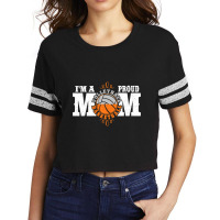 I M A Proud Basketball Volleyball Mom   Combined Sports T Shirt Scorecard Crop Tee | Artistshot