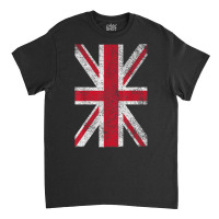 Union Jack Flag United Kingdom Great Britain England T Shirt Classic T-shirt | Artistshot