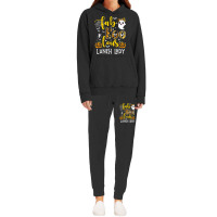 Leopard Fab Boo Lous Lunch Lady Team Teacher Spooky Season Hoodie & Jogger Set | Artistshot