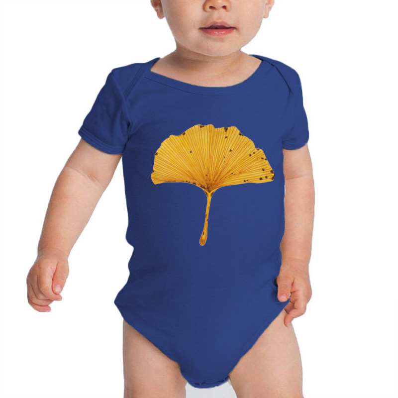 O Ginkgo Leaf Tree Baby Bodysuit by novitaso | Artistshot