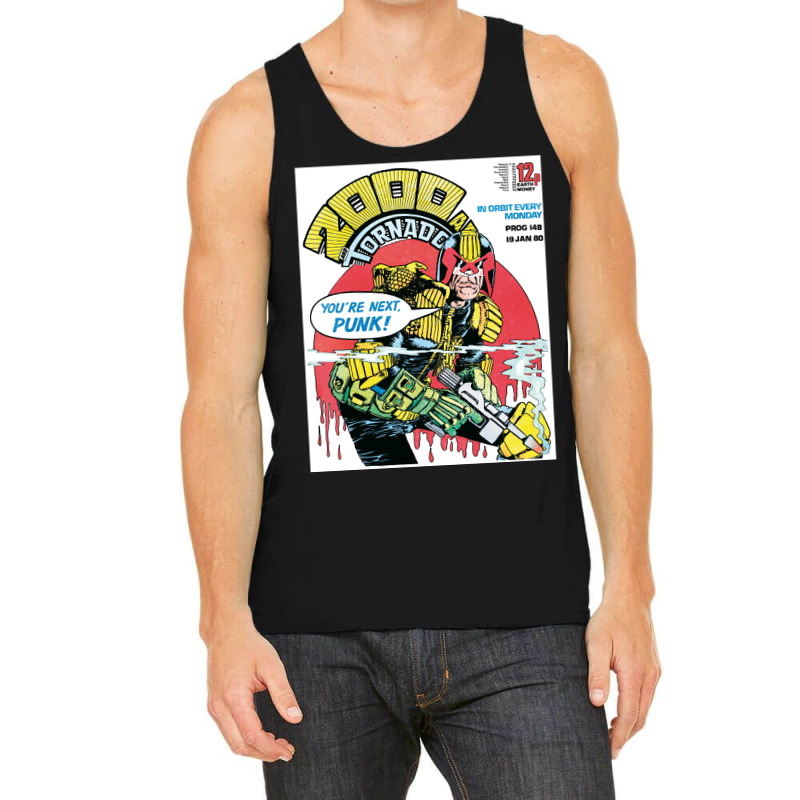 Judge Dredd Dredd Police Mega City Mega City Mega City One Coverpunk M Tank Top | Artistshot