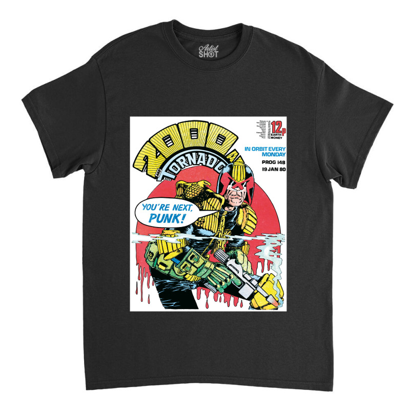 Judge Dredd Dredd Police Mega City Mega City Mega City One Coverpunk M Classic T-shirt | Artistshot