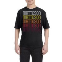 Matteson, Il  Vintage Style Illinois T Shirt Youth Tee | Artistshot