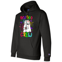 Restro Boo Boo Crew Design Halloween Ghost Nurse Costume T Shirt Champion Hoodie | Artistshot