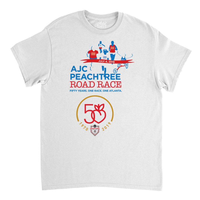 Custom Peachtree Road Race Classic Tshirt By Vanitty Artistshot