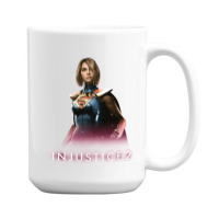 Injustice 2   Supergirl Supergirl 15 Oz Coffee Mug | Artistshot