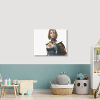 Injustice 2   Supergirl Supergirl Landscape Canvas Print | Artistshot