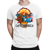 Captain Murika (tw) T-shirt | Artistshot