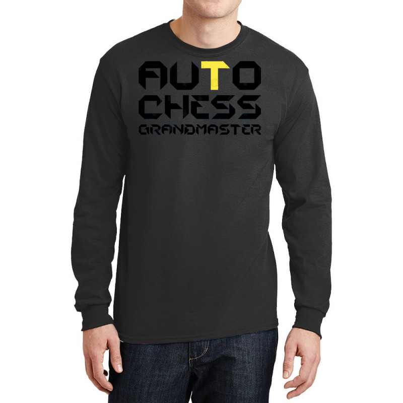 Funny Auto Chess Grandmaster Gaming Autochess Long Sleeve Shirts by cm-arts | Artistshot