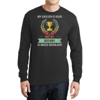 Funny Botany School Or College Subject Design Long Sleeve Shirts | Artistshot