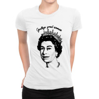 Goodbye Great Woman Elizabeth Ii Ladies Fitted T-shirt | Artistshot