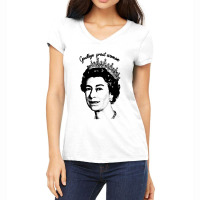 Goodbye Great Woman Elizabeth Ii Women's V-neck T-shirt | Artistshot