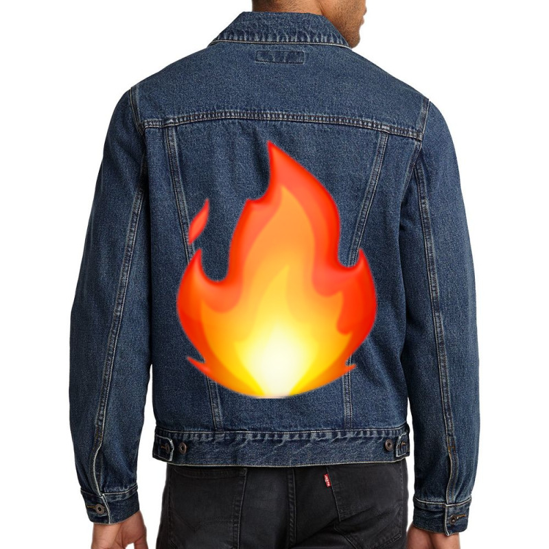 Fire Men Denim Jacket | Artistshot