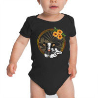 Holstein Dairy Calf And Sunflowers T Shirt Baby Bodysuit | Artistshot