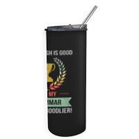 Funny Grammar School Or College Subject Design Skinny Tumbler | Artistshot