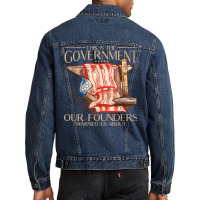 America This Is The Government Our Founders Warned Us About T Shirt Men Denim Jacket | Artistshot