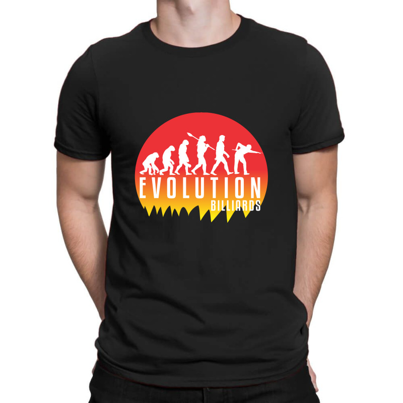 Billiards Evolution T-shirt | Artistshot