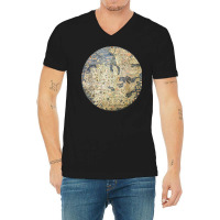 Fra Mauro World Map 1450 T Shirt Globe Cartography V-neck Tee | Artistshot