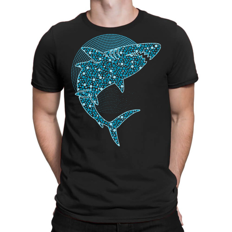 Dot Day T  Shirt Blue Polka Dot Shark September 15th International Dot T-shirt | Artistshot