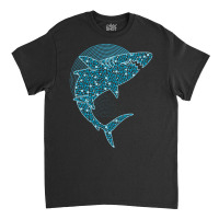 Dot Day T  Shirt Blue Polka Dot Shark September 15th International Dot Classic T-shirt | Artistshot