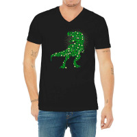 Dot Day T  Shirt Funny Polka Dot T Rex Dinosaur International Dot Day V-neck Tee | Artistshot