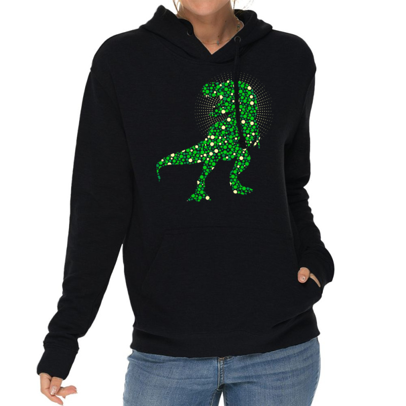 Dot Day T  Shirt Funny Polka Dot T Rex Dinosaur International Dot Day Lightweight Hoodie | Artistshot