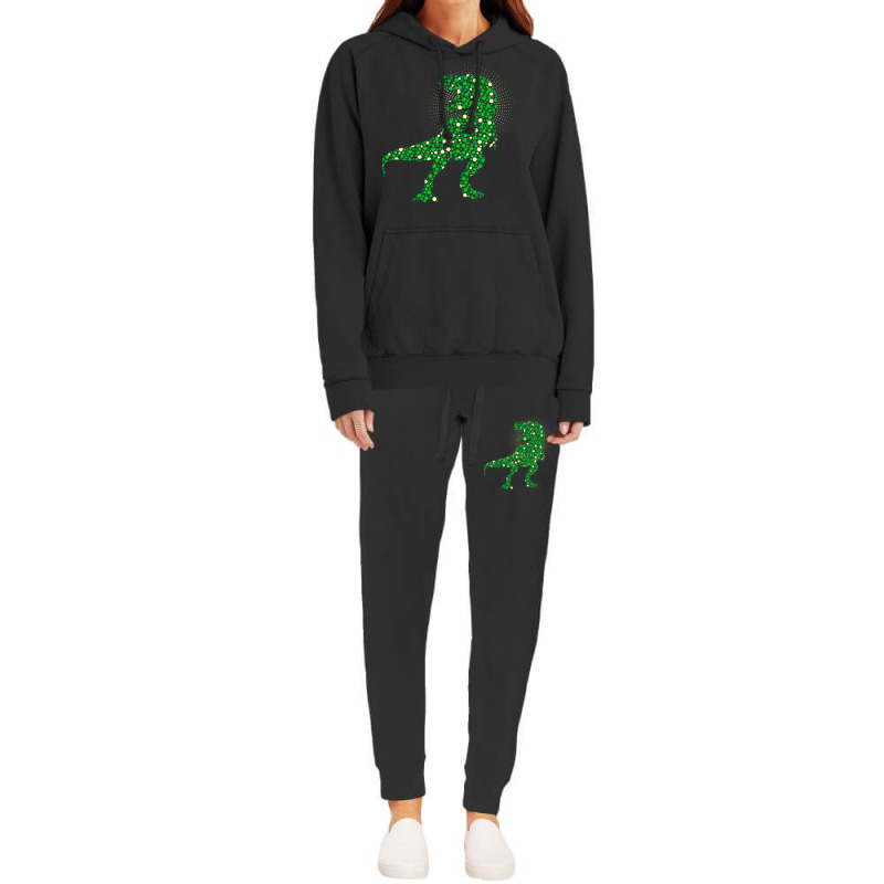 Dot Day T  Shirt Funny Polka Dot T Rex Dinosaur International Dot Day Hoodie & Jogger Set | Artistshot