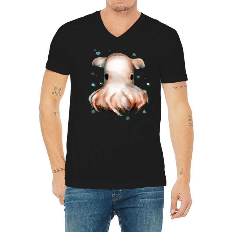 Dumbo Octopus T  Shirt Dumbo Octopus Lights T  Shirt V-neck Tee | Artistshot