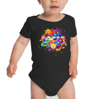 Billiard Table Carambolage Billiard Cue Billiard Club Kö T Shirt Baby Bodysuit | Artistshot