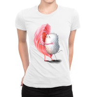 Sushi Hug Rice Ladies Fitted T-shirt | Artistshot