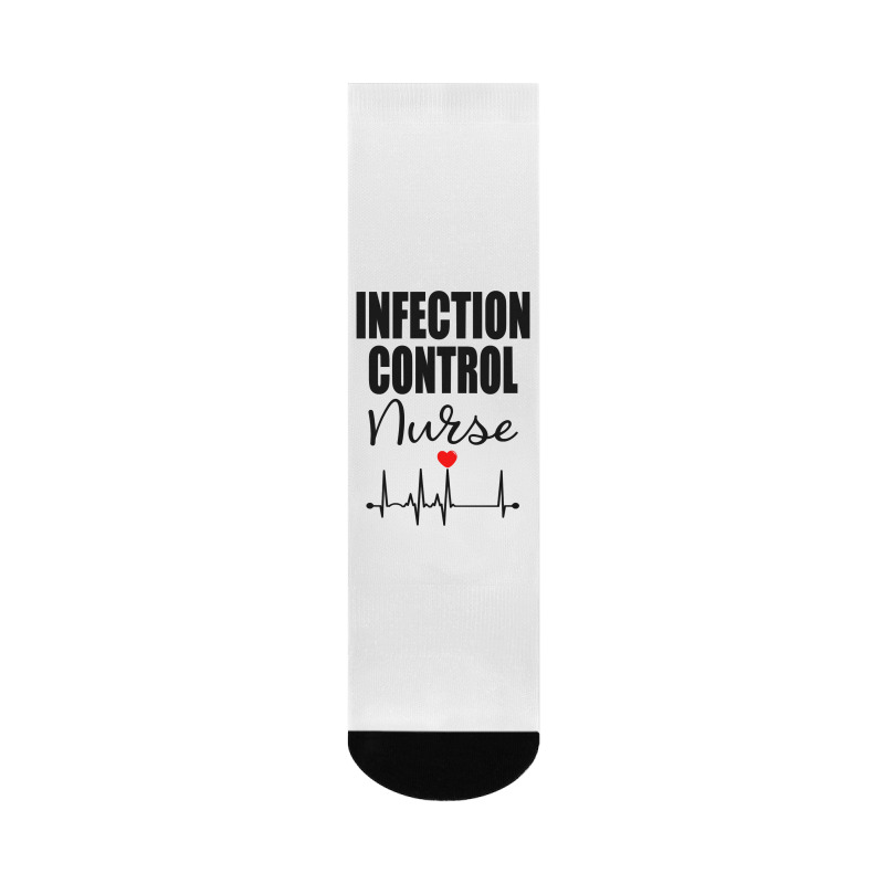 Infection Control Nurse Sweatshirt Crew Socks | Artistshot