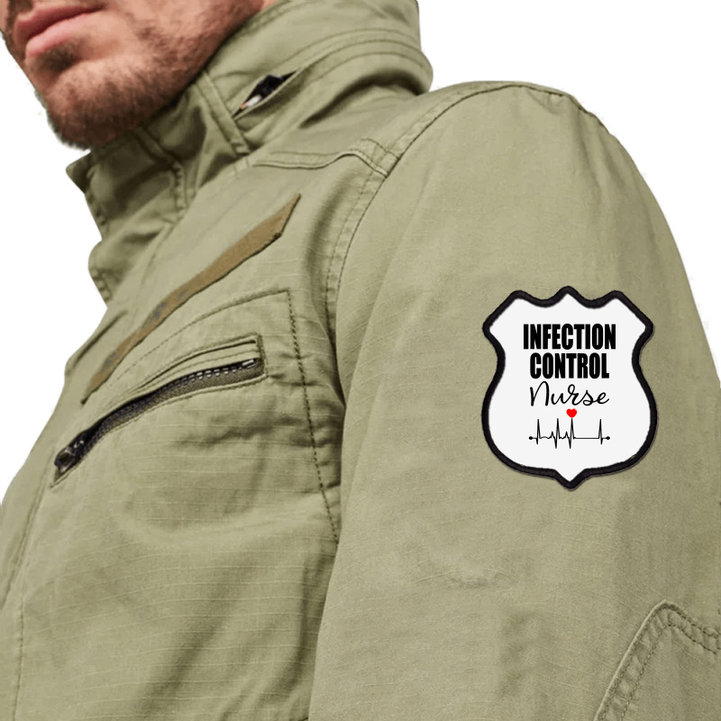 Infection Control Nurse Sweatshirt Shield Patch | Artistshot