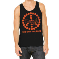 End Gun Violence T  Shirt Enough End Gun Violence Floral Peace Symbol Tank Top | Artistshot