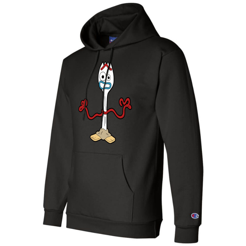 Forky Champion Hoodie by aldishuher | Artistshot