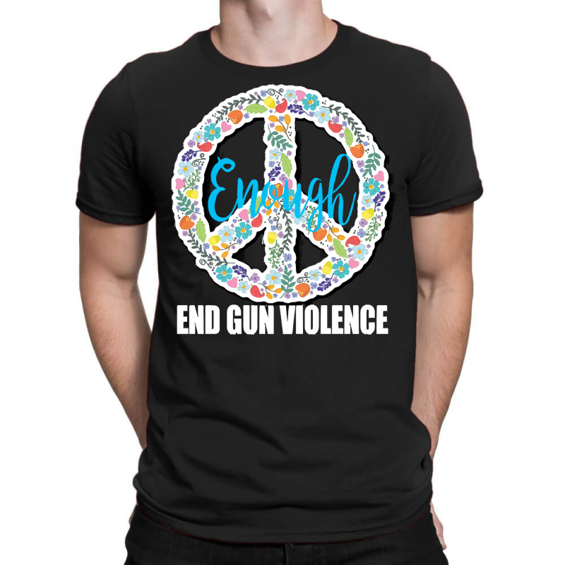 End Gun Violence T  Shirt Peace Sign End Gun Violence Protect Our Kids T-shirt | Artistshot