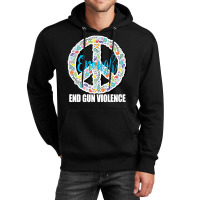 End Gun Violence T  Shirt Peace Sign End Gun Violence Protect Our Kids Unisex Hoodie | Artistshot